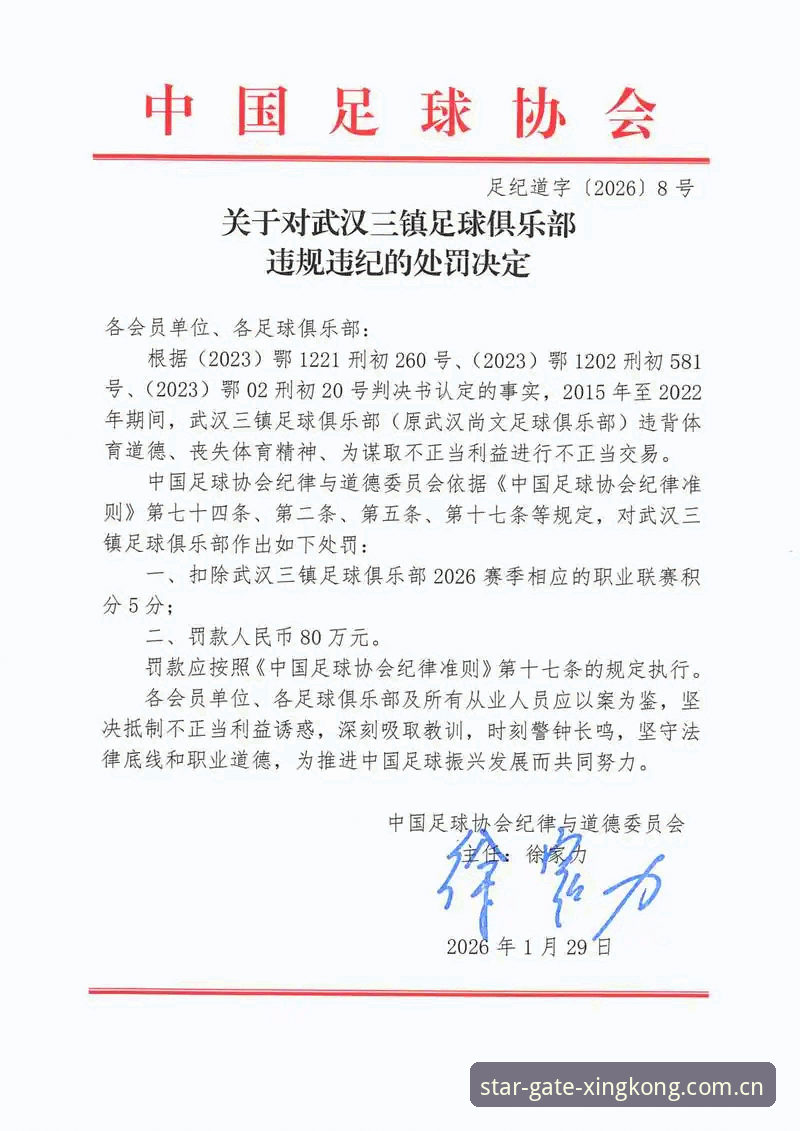 星空入口电脑端 中国足协第三批禁足名单全面解析:65人受罚,行业乱象深度曝光